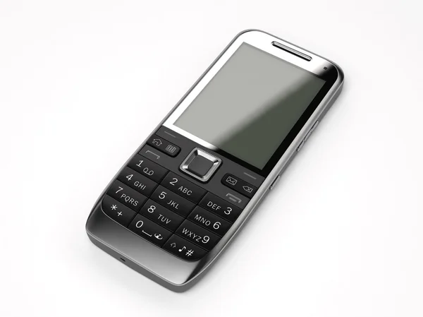 Cep telefonu siyah — Stok fotoğraf