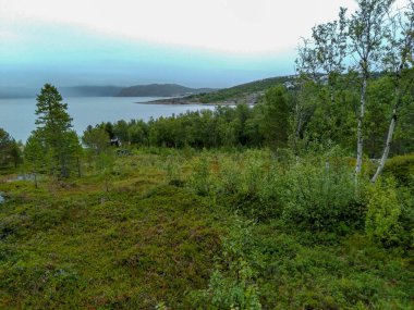 View over Alta Fjord, northern Norway