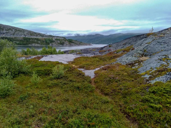 View Alta Fjord Northern Norway — Stock fotografie