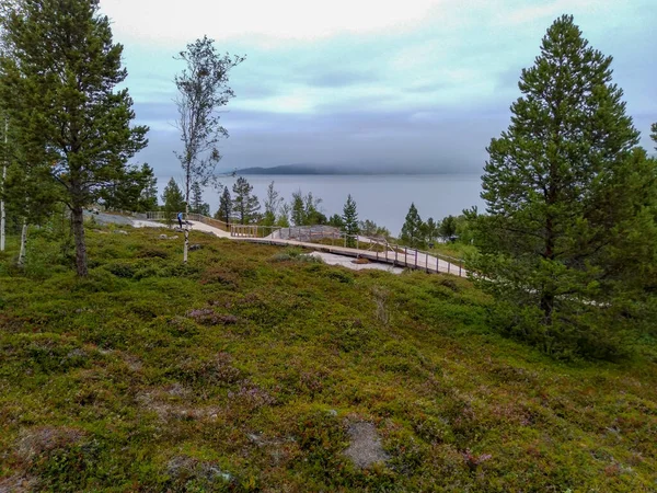 Beautiful Scenery Alta Fjord Northern Norway — Foto Stock