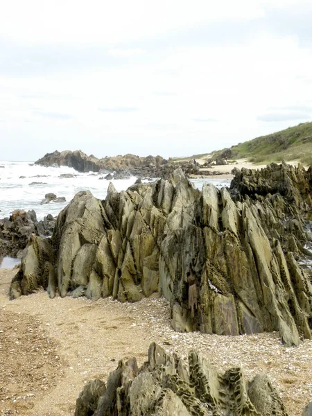 Rocks Sea Uruguay — Stockfoto