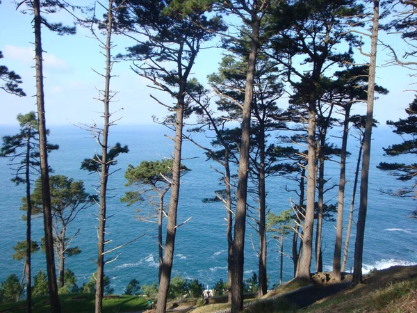 Paesaggio Donostia San Sebastin Spagna — Foto Stock