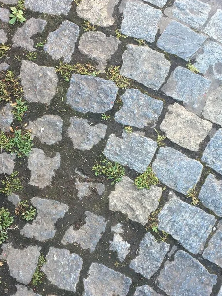 石畳で建てられた歩道 — ストック写真