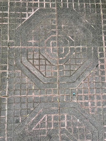 Texture of a sidewalk in Buenos Aires