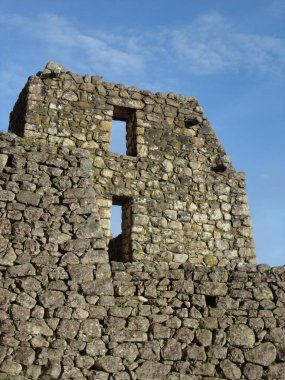 Machu Picchu 'daki İnka binaları