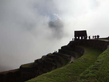 Machu Picchu 'daki İnka binaları