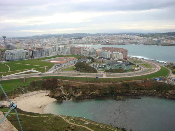 Paisagem Corua Espanha — Fotografia de Stock