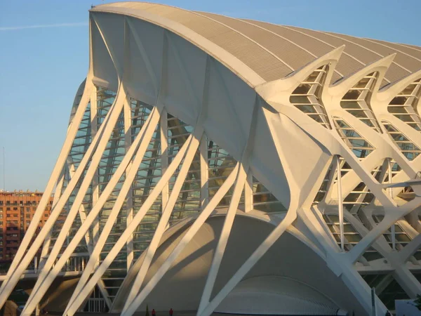 Destinos Turísticos Valencia España Ciudad Las Artes Las Ciencias —  Fotos de Stock