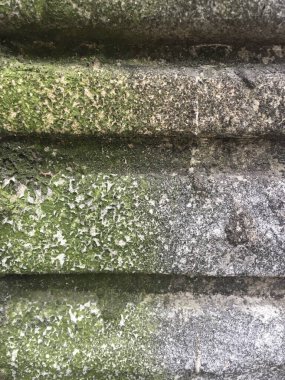 Eski bir evin duvarının ayrıntıları