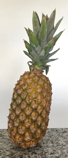 Summer Fruits Closeup Photo Pineapple — Stok fotoğraf