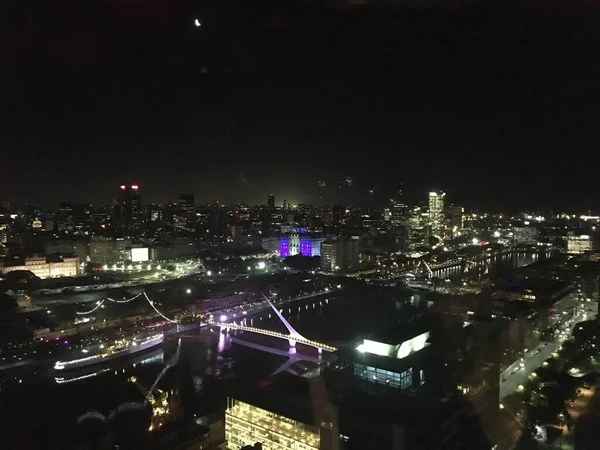 Landscape Buenos Aires Night — Stock Photo, Image