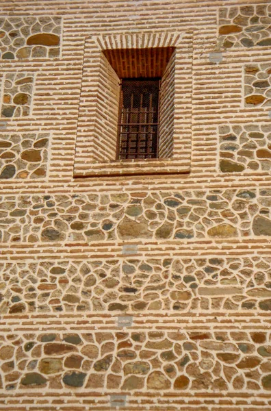 Alhambra Daki Arap Etkisinin Mimarisi — Stok fotoğraf