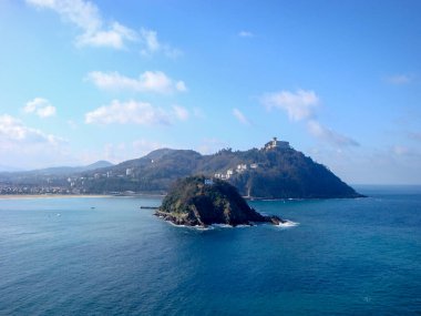 Donostia manzarası, San Sebastian, İspanya