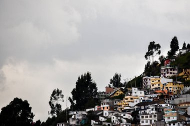 El Panecillo, Quito, Ekvador manzarası