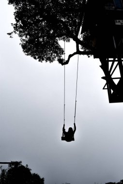 Dünyanın sonunda sallan, Baos de Agua Santa, Ekvador