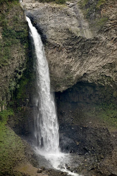 Водопад Banos Agua Santa Ecuador — стоковое фото