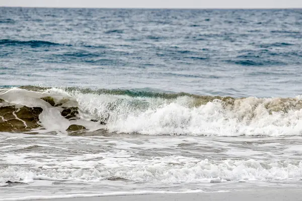 Waves Sea Coast Ecuador — Stock Photo, Image