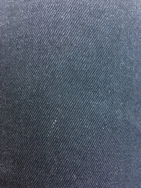 Abstract Texture Fabric Black Jean — Stockfoto
