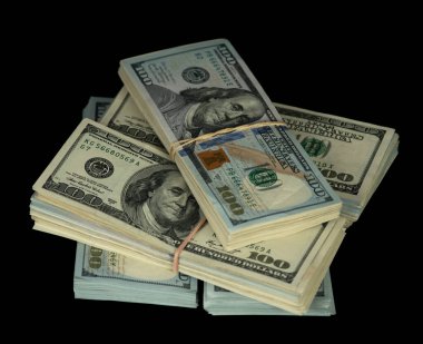 Bir deste Amerikan doları.