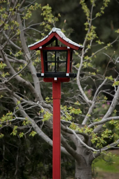 Traditionelle Japanische Laterne Park — Stockfoto