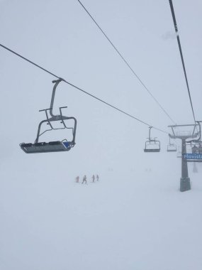 Bariloche, Arjantin 'de bir gökyüzü merkezinde başkanlık.
