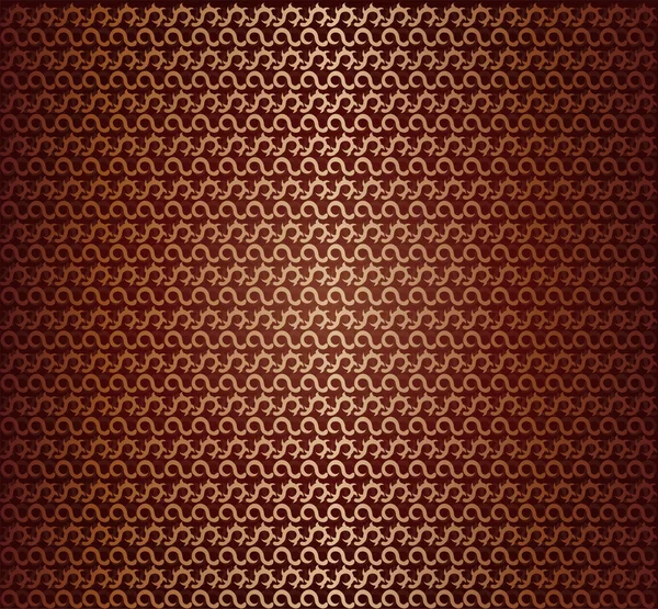 Golden fabric seamless pattern — Stock Vector