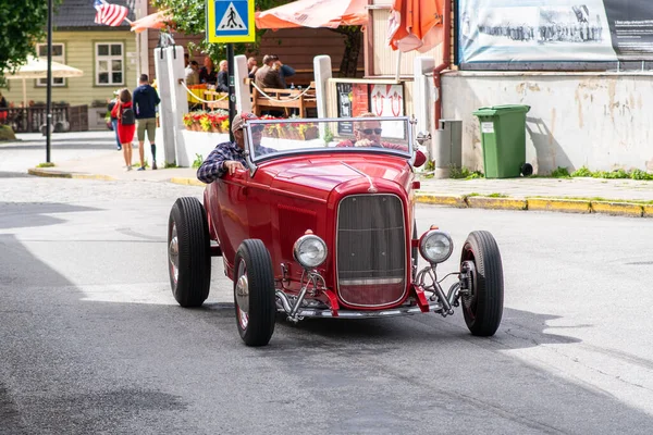 Haapsalu Estonia July 2022 Old Vintage Beautiful Car American Manufacturer — Photo