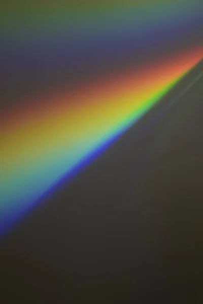 Rainbow Prism Light Diagonal Effect 스톡 사진
