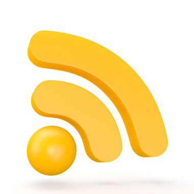 3d RSS simgesi