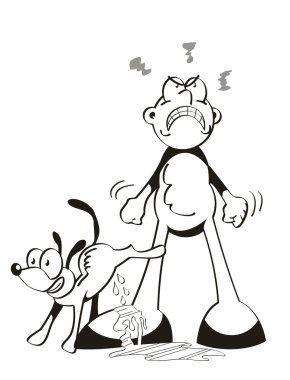 bir köpek yavrusu için peeing