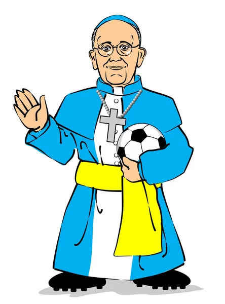 Papa Francisco I — Vector de stock