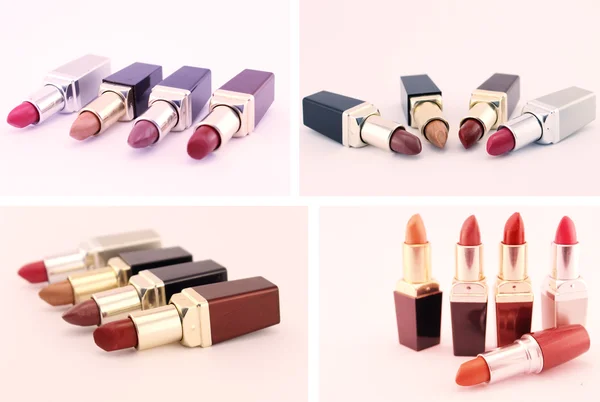 Set of lipsticks isolated — Stock Photo, Image