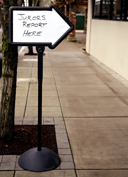 jüri görevi yön işareti