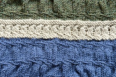 yün battaniye örgü