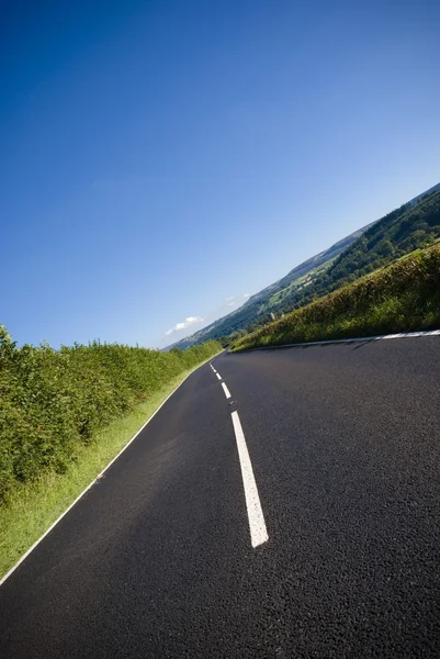 Strada aperta e autostrada — Foto Stock