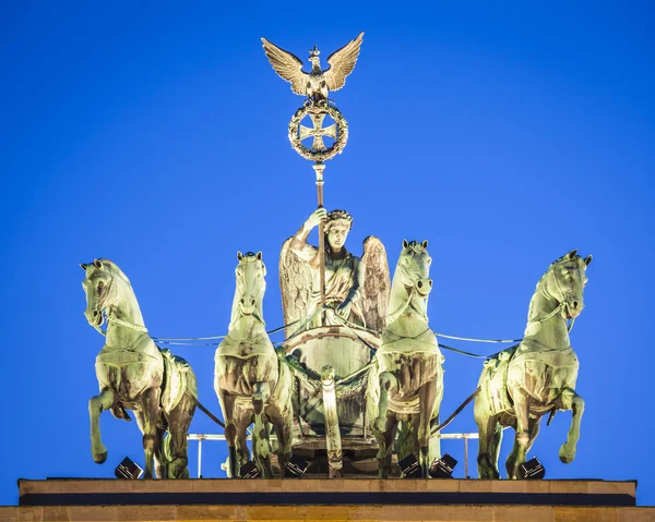 Brama Brandenburska, berlin — Zdjęcie stockowe