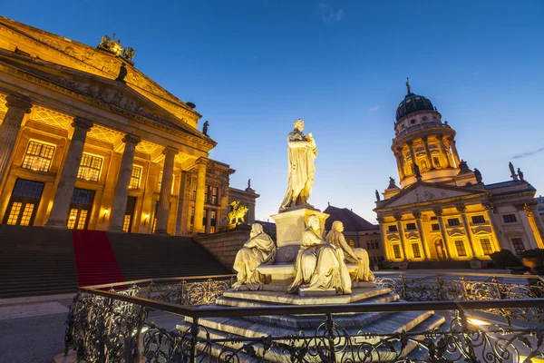 Franzosischer dom, gendarmenmarkt, Berlín, Německo — Stock fotografie