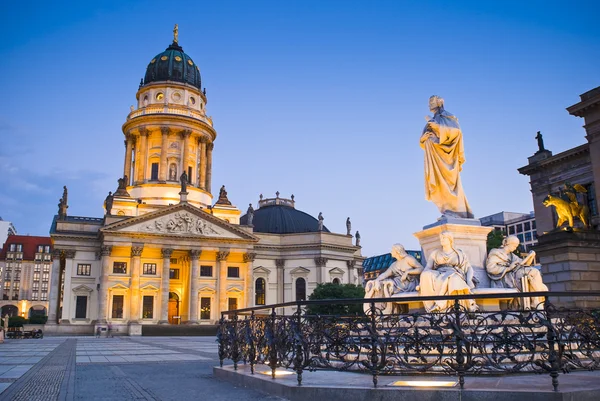 Franzosischer dom, gendarmenmarkt, Berlín, Německo — Stock fotografie