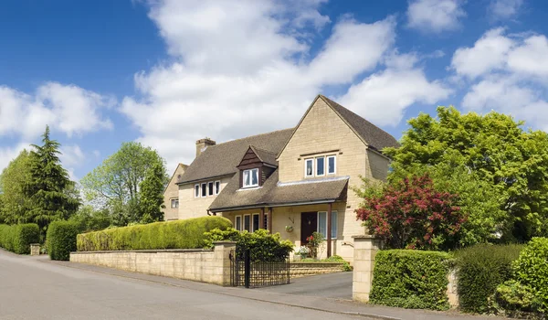 Traditional rural homes scene — Stock Photo, Image