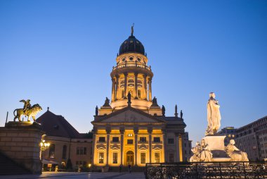 franzosischer dom, gendarmenmarkt, berlin, Almanya