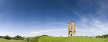 English views, Broadway Tower (1799) clipart