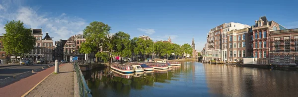 Amsterdam reflecties, Nederland — Stockfoto