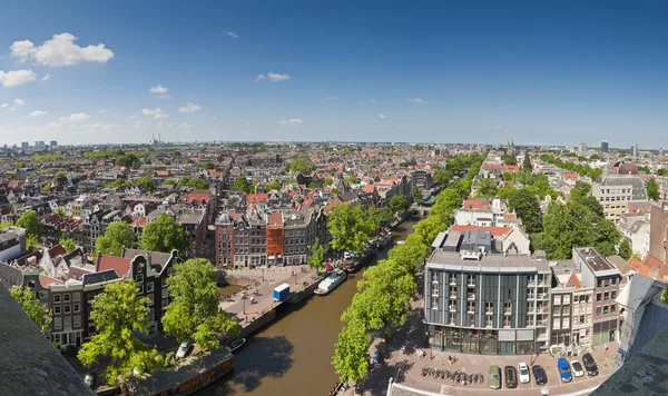 Αστικό τοπίο του Άμστερνταμ — Φωτογραφία Αρχείου