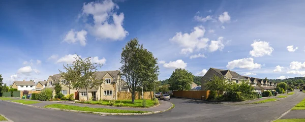 yeni inşa edilen arazi üzerinde resim mükemmel evleri