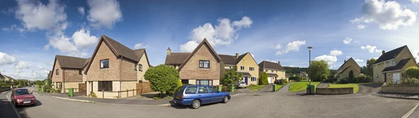 yeni inşa edilen arazi üzerinde resim mükemmel evleri