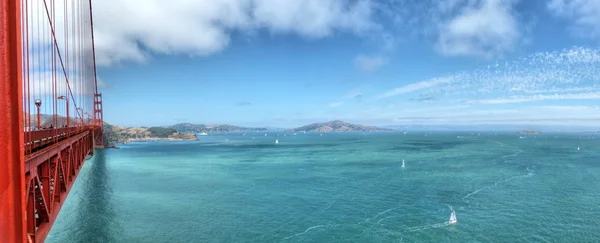 Vista maravilhosa da ponte Golden Gate . — Fotografia de Stock