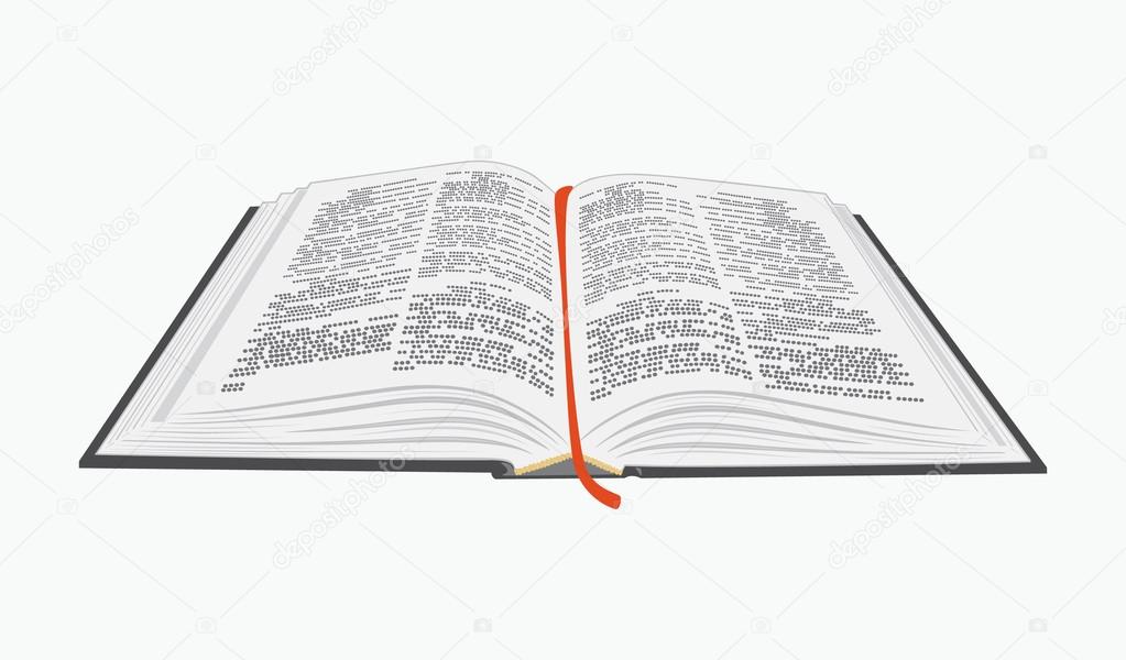 Vektorgrafiken Offene Bibel Vektorbilder Offene Bibel Depositphotos