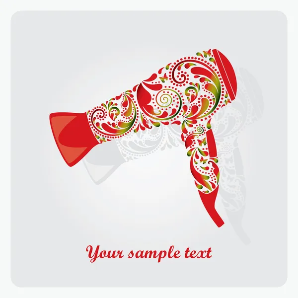 Saç kurutma makinesi..