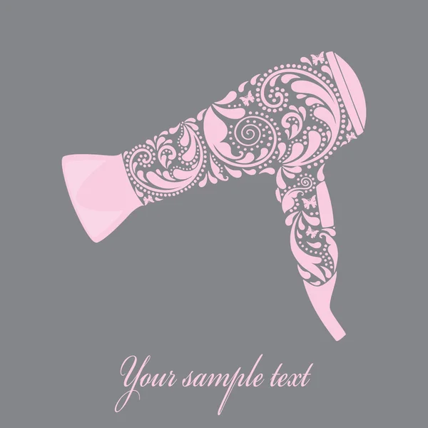 Pembe saç kurutma makinesi..