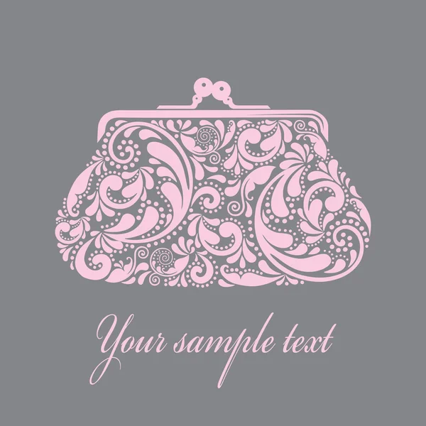 moda kadınlar makyaj çantası, yaprak desen yaptı. çanta.